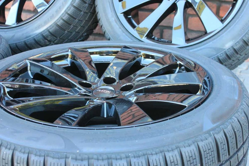 TESLA Y KOŁA ZIMOWE 19" Czarne + Pirelli P ZERO Winter Nowość