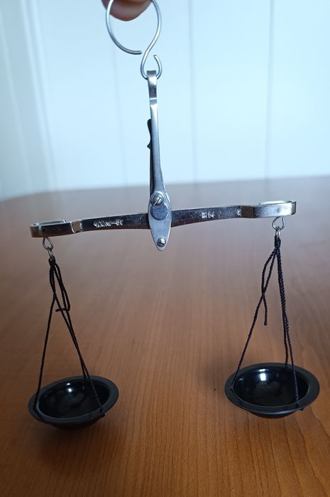 Waga szalkowa laboratoryjna stara CCCP