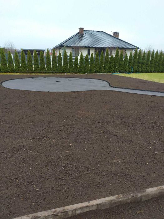 trawnik siatka na krety ogród od podstaw