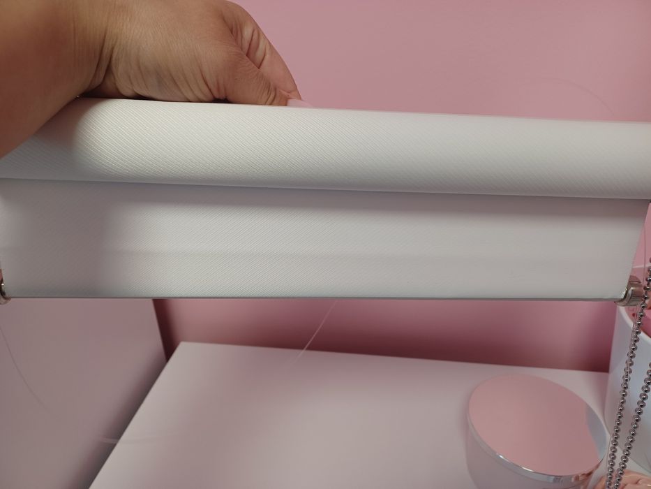 Roleta dzień noc popielata jak nowa