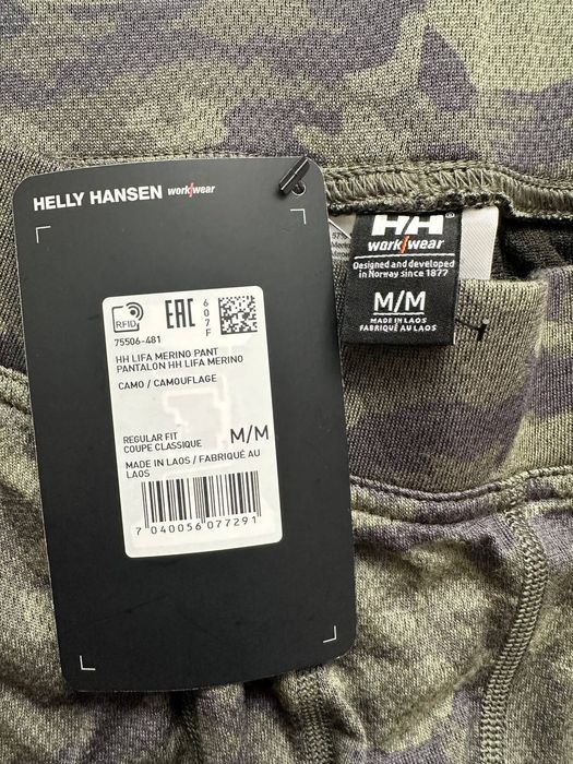 Термоштани Helly Hansen HH lifa merino pant pantalon camo 75506-481