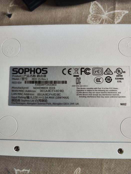 Sophos Red 15 Rev.1