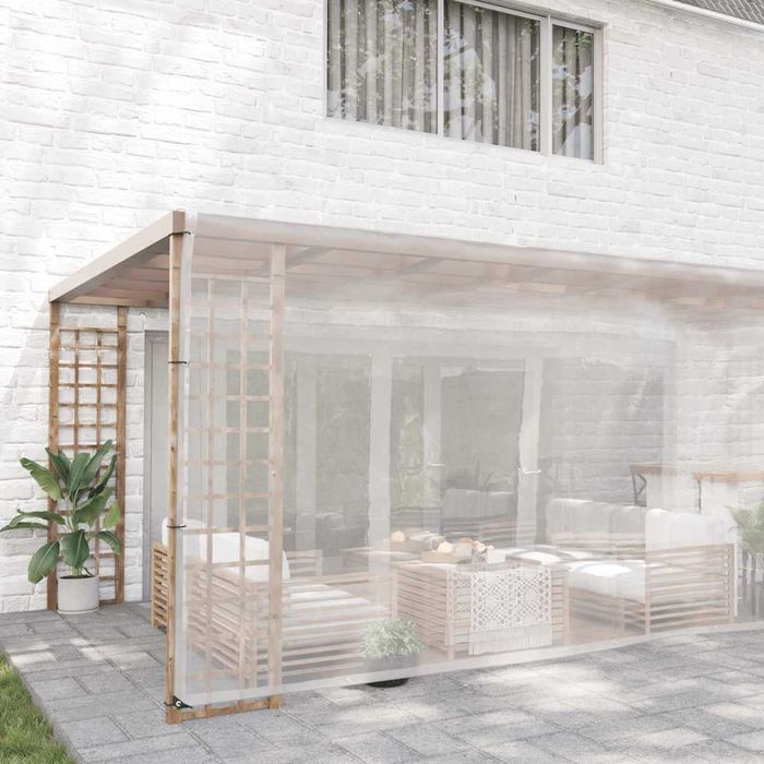 Plandeka na taras 2x3 transparentna wzmacniana UV 100g