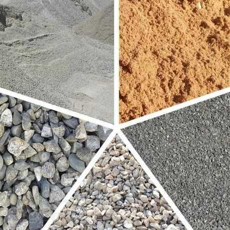 Песок, щебень с НДС, отгрузка с базы, отсев, 5-20, 20-40, 40-70