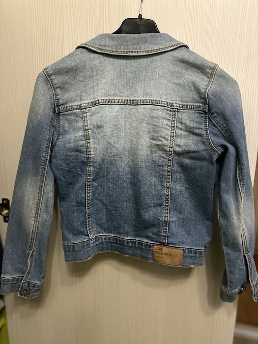 Джинсова куртка Zara р.7/8 років