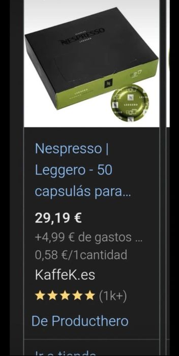 Capsulas 6 cx Nespresso Profissional