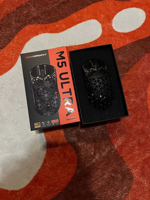 Mysz Attack Shark MAMBASNAKE M5 Ultra Carbon Fiber