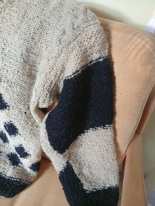 Swetr góralski, oryginał.