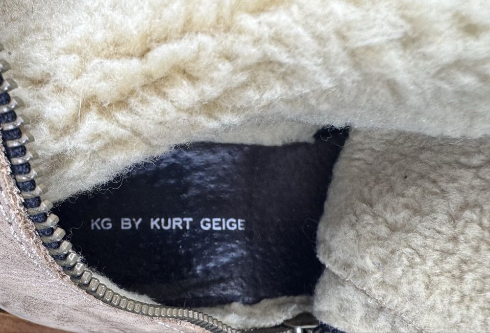Kurt Geiger zimowe kozaki r. 38