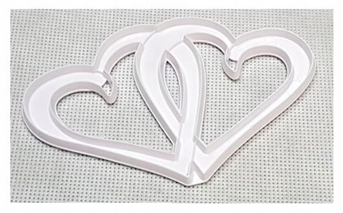 Forma Wyciskana Do Masy Lukrowej - Podwójne Serca