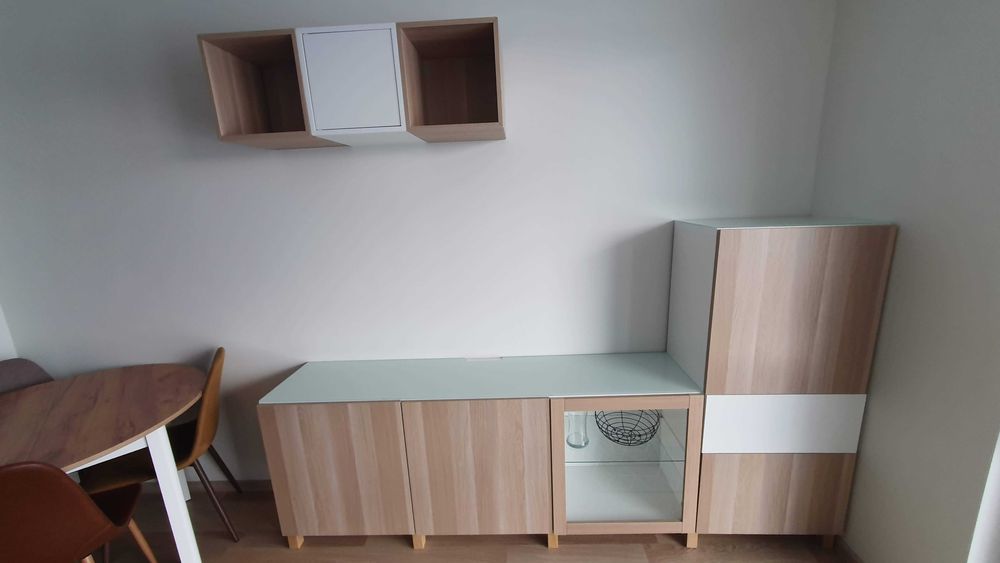 Zestaw mebli modułowych IKEA Besta - stan idealny