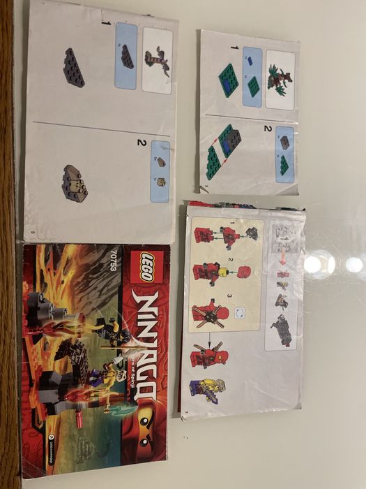 Lego ninjago 70752, 70755, 70753