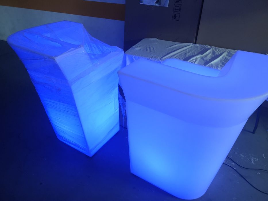 Balcão led para loja ou eventos