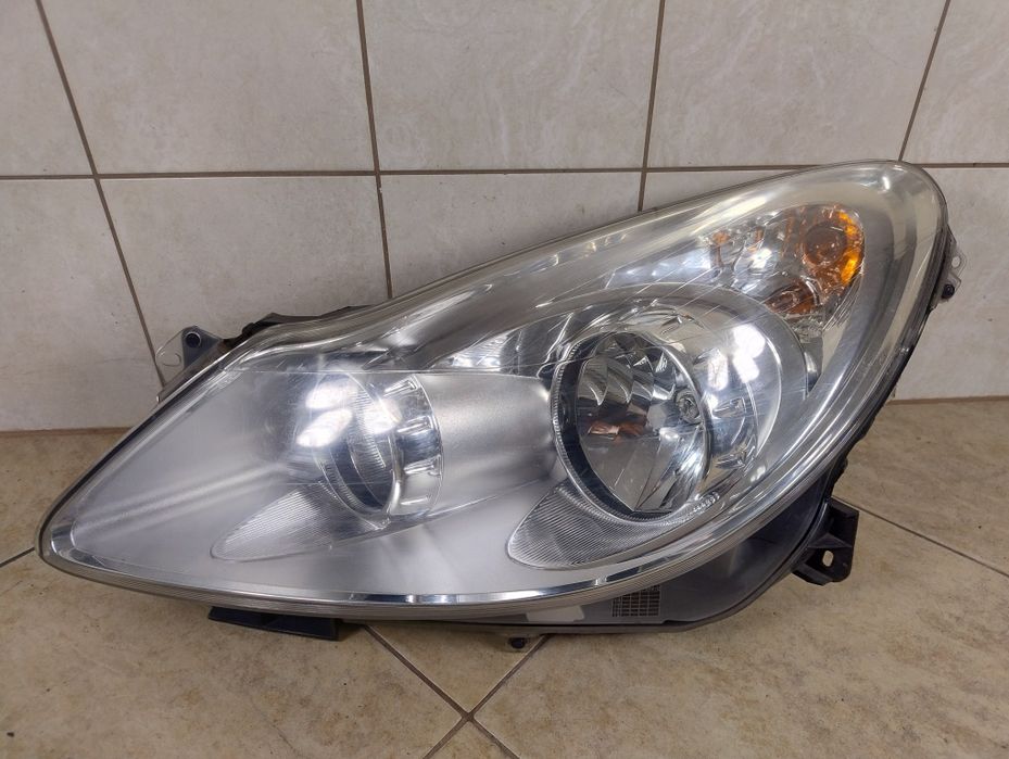 Opel Corsa D 06-11 lampa reflektor przód lewy Europa wysyłka