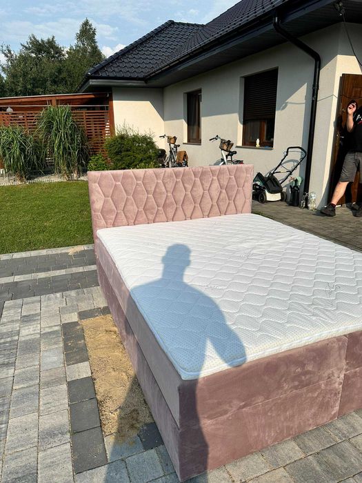 Łóżko tapicerowane  PARIS 160x200 z pojemnikiem NOWE od producenta