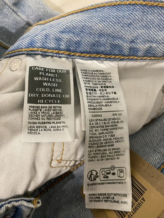Jeans Levi’s 501 original W31L32 (novas)