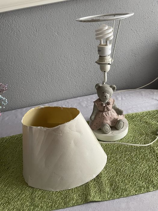 Lampka nocna dziewczynka misiu home & you