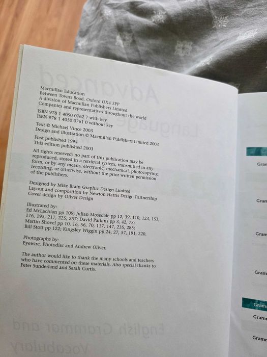 M. Vince Advanced Language Practice