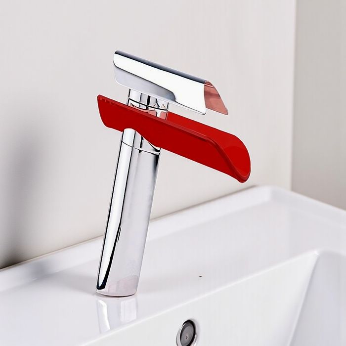 Bateria umywalkowa Rea model 3011 red