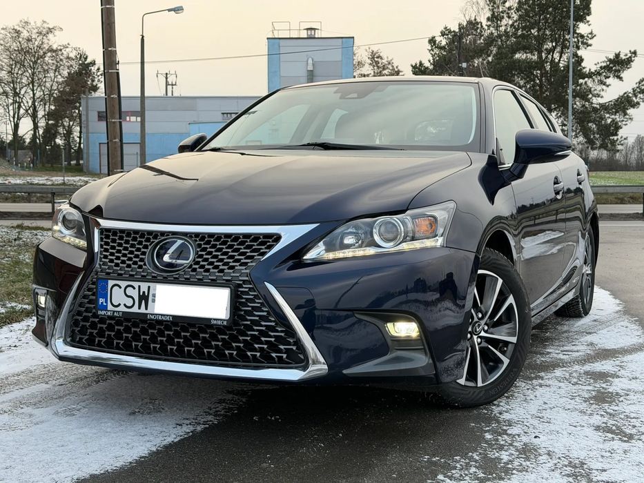 Lexus CT 2018r. 1.8 hybryda  Navi LIFT  Serwis ZAREJESTROWANY