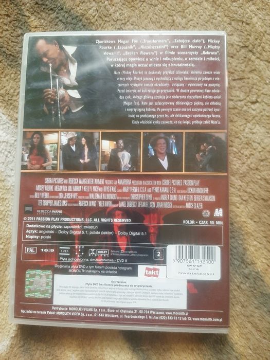 Film dvd Gra namiętności