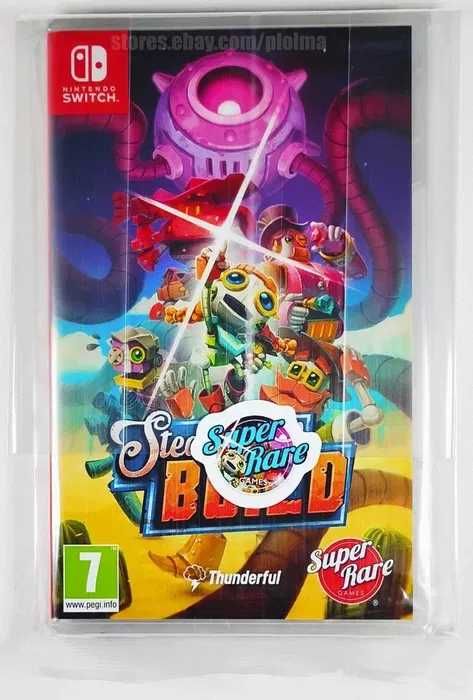 Steamworld build selado versão eu limited Run games switch