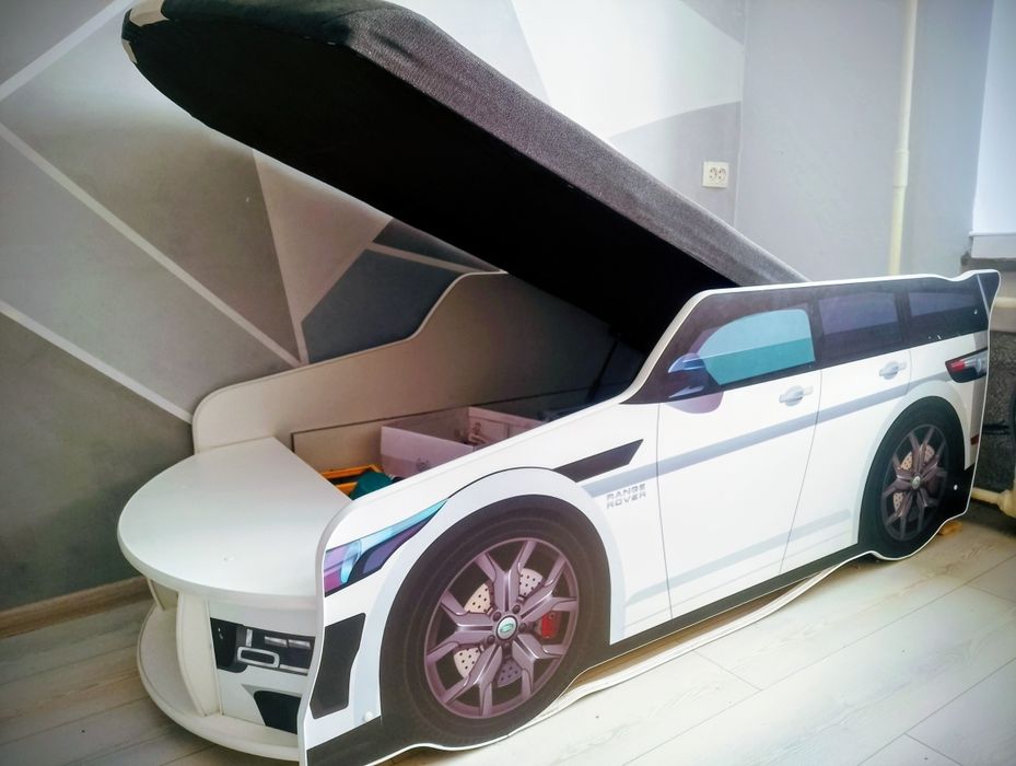 Дитяче ліжко-машина Range Rover з підйомним механізмом