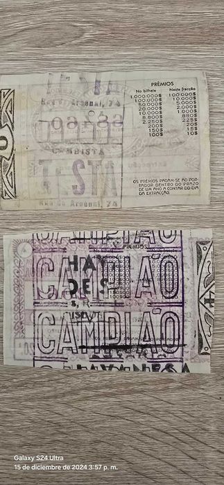 cautelas antigas
