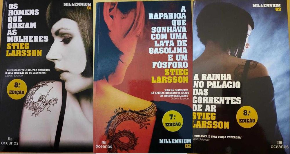 Os homens que odeiam as mulheres - trilogia