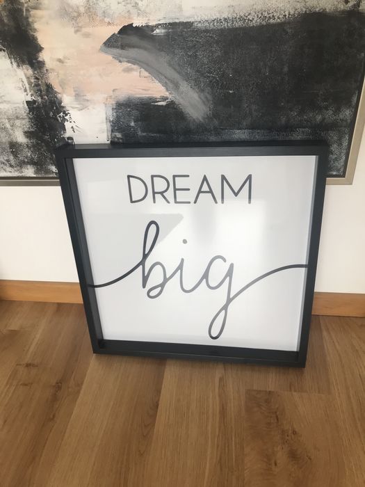 Quadro com tela 53x53 Paris