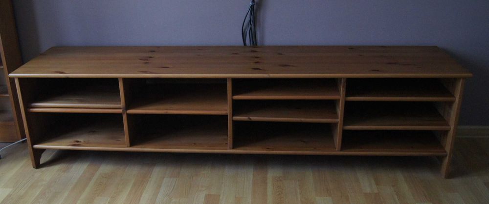 Regał RTV - IKEA - dodatkowe półki - bardzo ładny stan !!