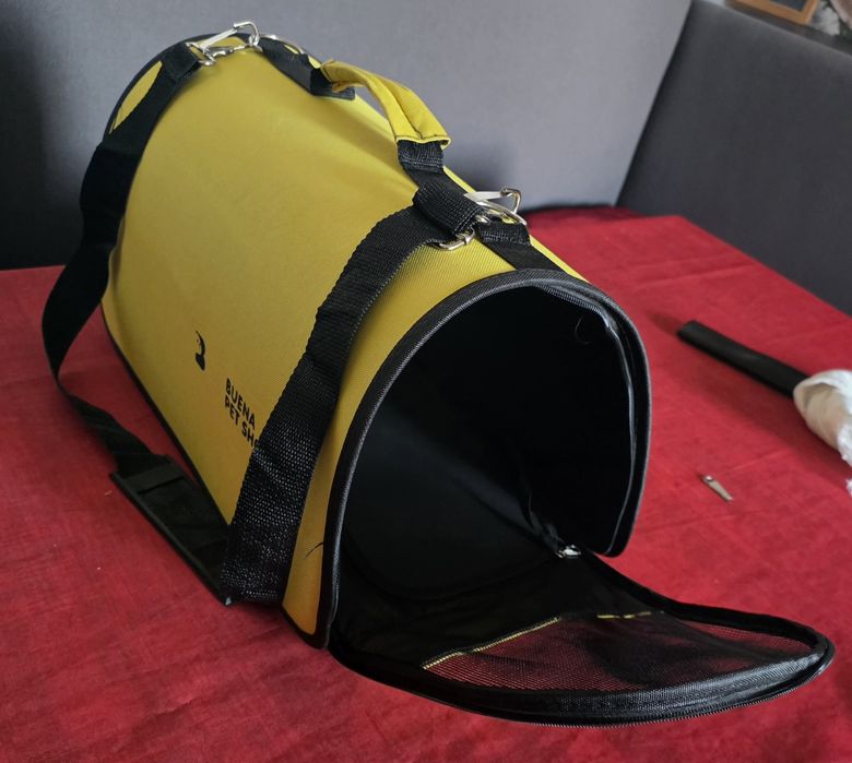 Mala de transporte para gato