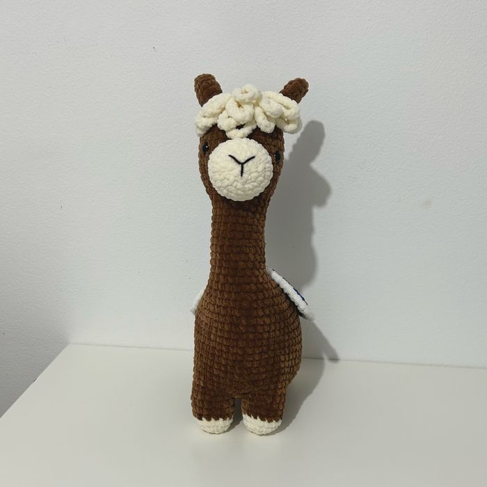 Peluche Crochet Alpaca