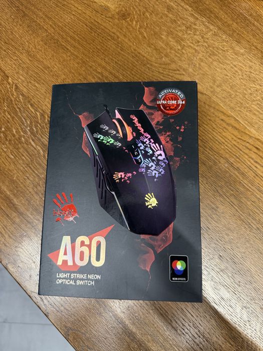 Игровой комплект HyperX Alloy Core RGB + Bloody A60.