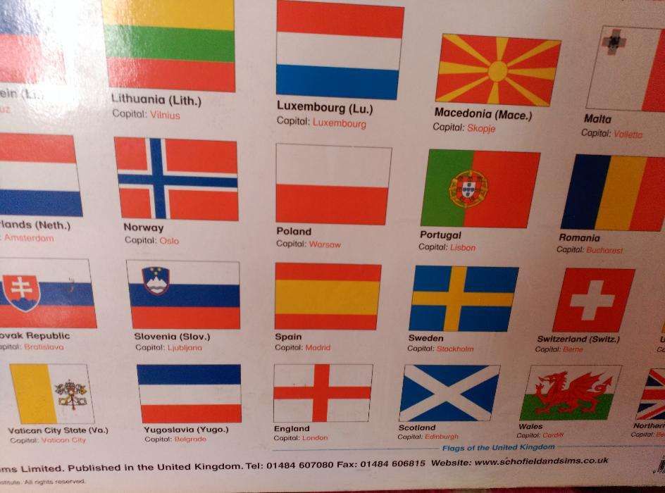 Europe Flags Poster / Framed Print64729423565954122