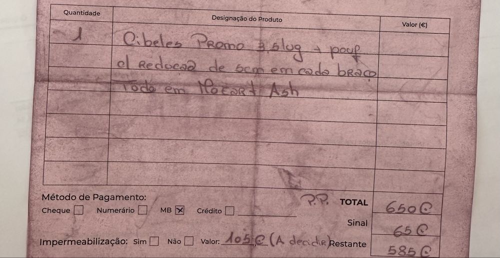 Sofa com 3 lugares e chaise longue separado - cinzento