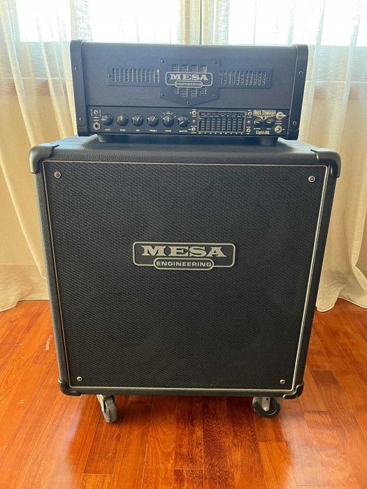 Mesa Boogie - Bass Strategy Eight 88 + Coluna Powerhouse 4X10