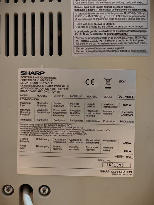 Klimatyzator SHARP