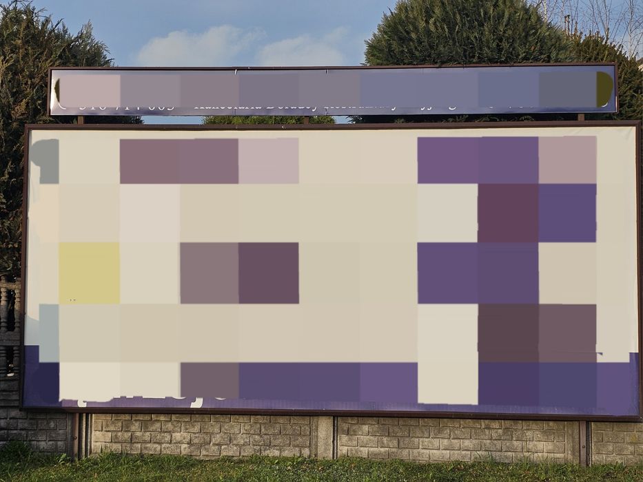 Sprzedam billboard reklamowy 12 m2