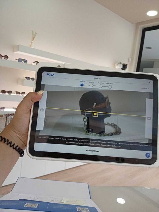 Visupro Real Ai equipamento optico