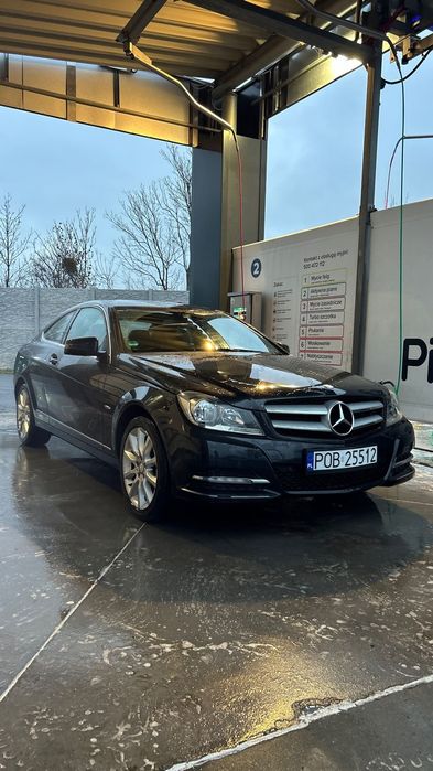 Mercedes-Benz Klasa C Piękny Coupé, pierwszy właściciel w Polsce, blue efficiency