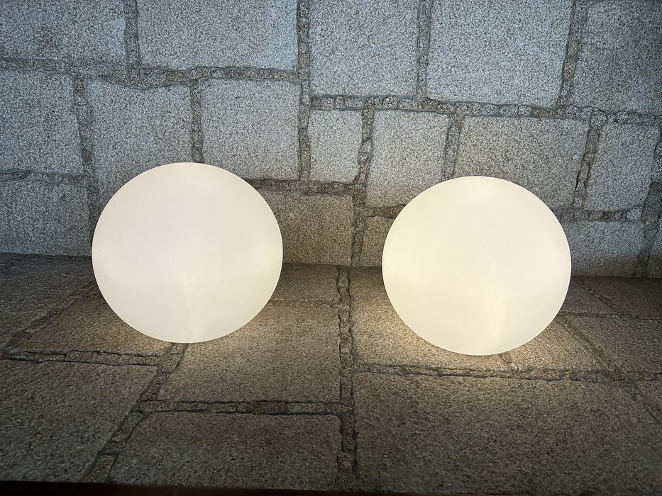 Bolas luminosas - iluminação