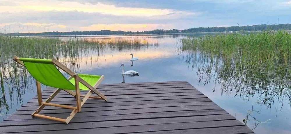 Domek nad samym jeziorem!