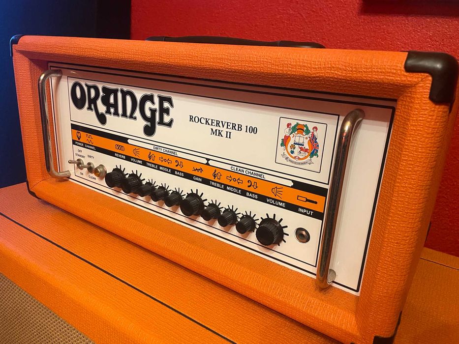 Orange Rockerverb 100 MK II 100W Amp/Cabeça Guitarra