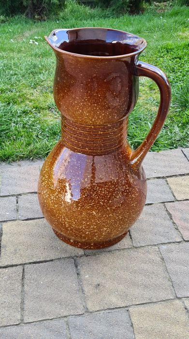 Oryginalny duży dzban ceramiczny