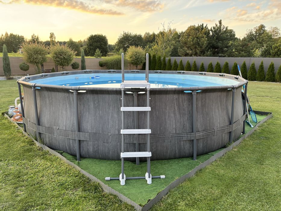 Basen Intex Greywood 26744,wym.:549x122cm+pompa piaskowa,gratisy,Tychy