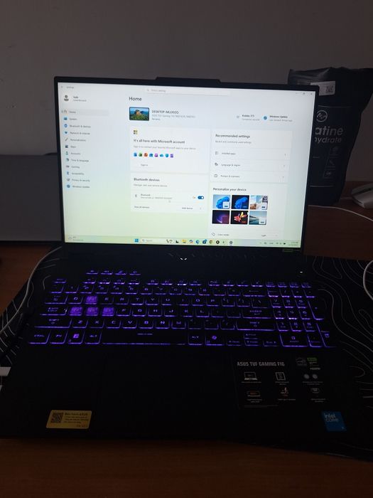 ASUS TUF Gaming F16 i5 rtx 4050 jak nowy