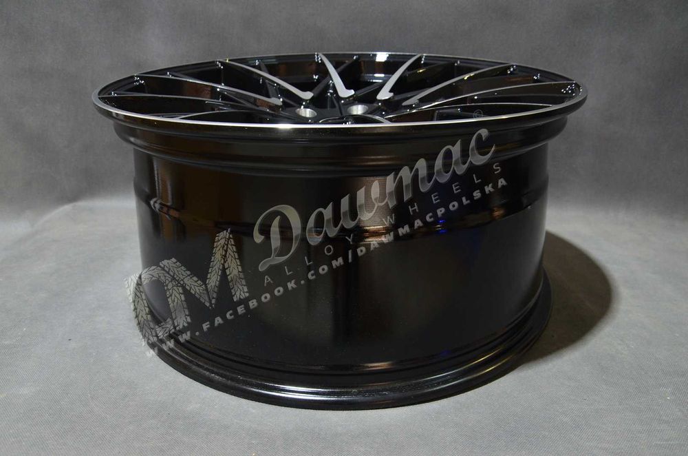 Felgi Riviera RV197 22" 10J ET30 5x127 Black Polished