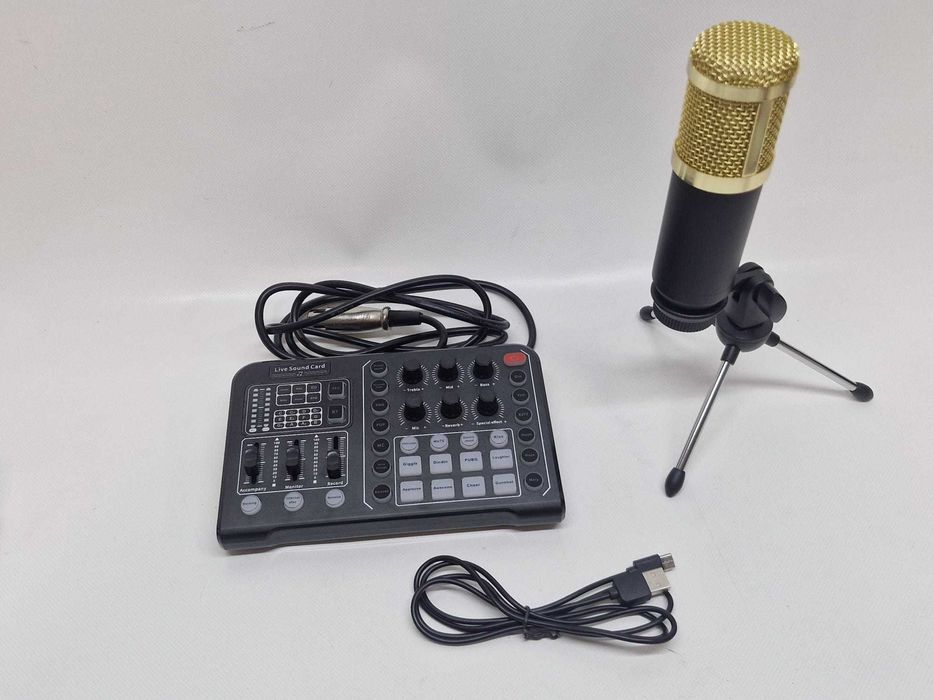 M6+BM800 Zestaw do nagrań – mikrofon pojemnościowy 6 kanałów