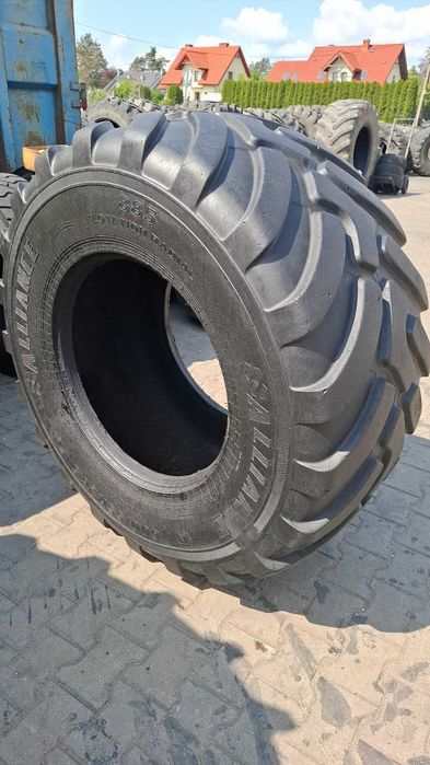 2x Opona używana rolnicza 600/55R26.5 ALLIANCE FLOTATION 1000zł(szt.) W3819
